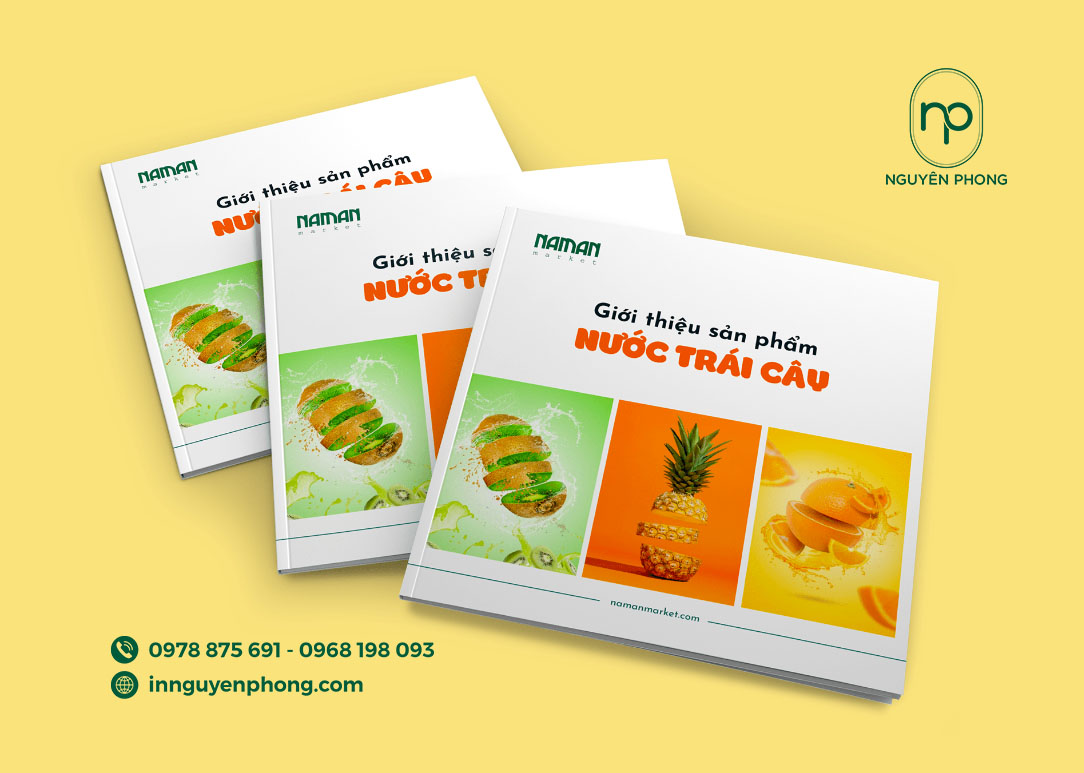 Kích thước catalogue phổ biến nhất là A4